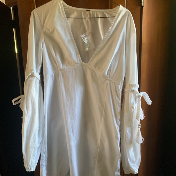 Free People White Dress - Picture 1 of 12